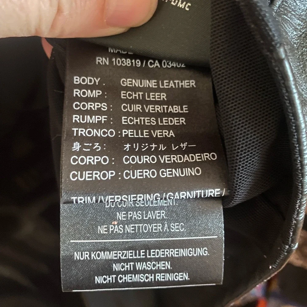 Harley Davidson Leather Halter Top - Picture 9 of 10